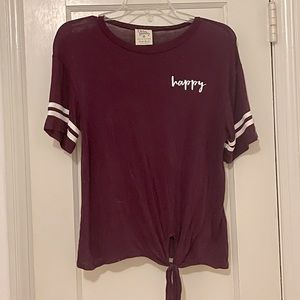 Dirtee Laundry Do What Makes You Happy Top Size XSmall